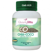 Cápsulas - Óleo de Chia+ Óleo de Coco 60cps